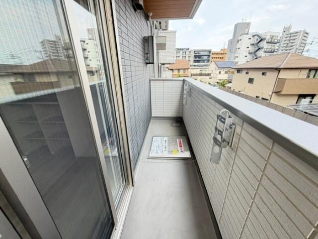 北九州市小倉北区高峰町アパート バルコニー