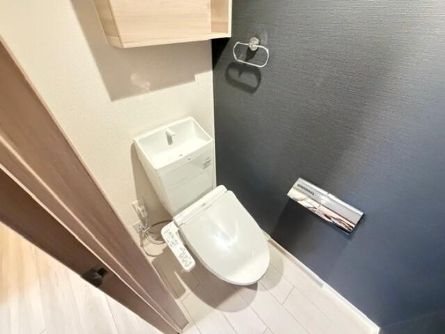 北九州市小倉北区高峰町アパート トイレ