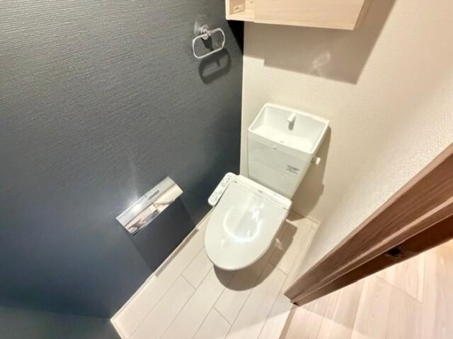 北九州市小倉北区高峰町アパート トイレ