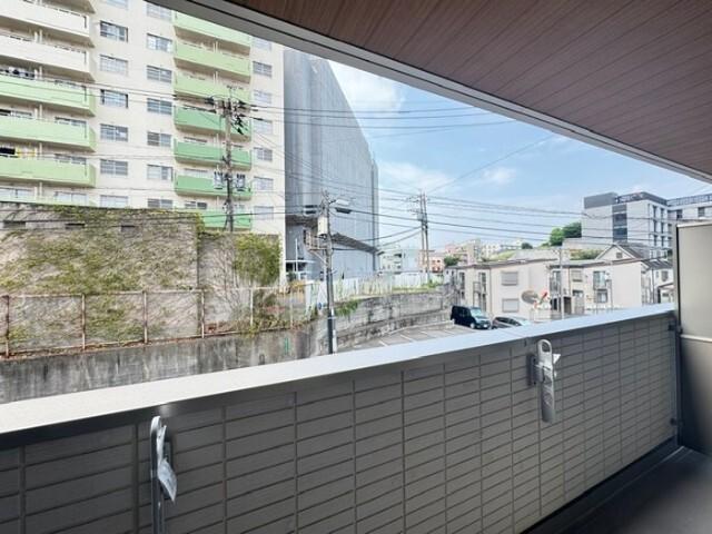 北九州市小倉北区高峰町アパート バルコニー
