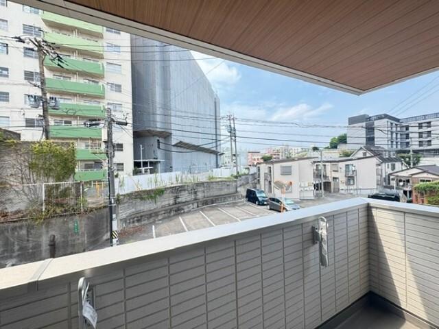 北九州市小倉北区高峰町アパート バルコニー