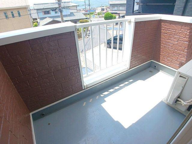 北九州市小倉南区中吉田アパート バルコニー