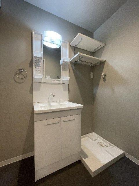 福岡市博多区光丘町アパート 洗面
