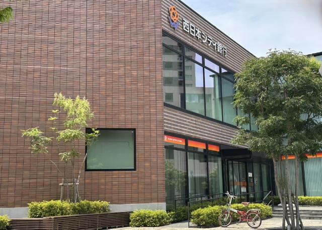 西日本シティ銀行千早支店：2264m