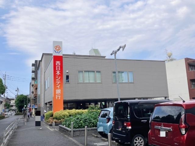 西日本シティ銀行徳力支店：423m