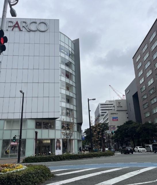 福岡パルコ：1125m