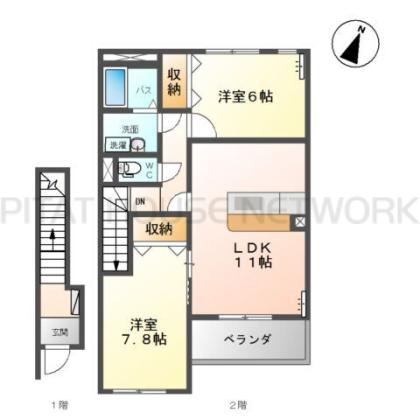  間取り図写真