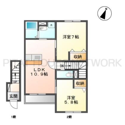  間取り図写真