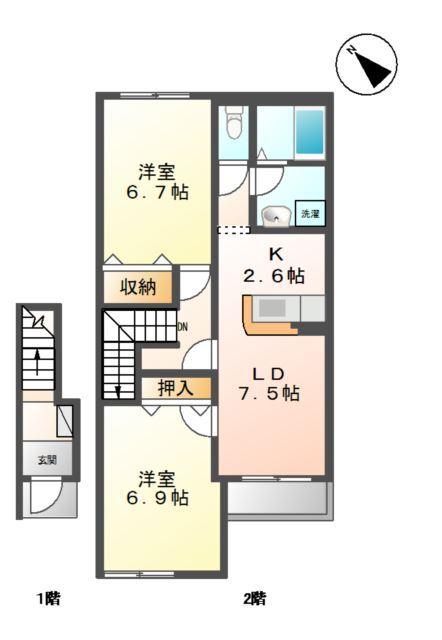  間取り図写真