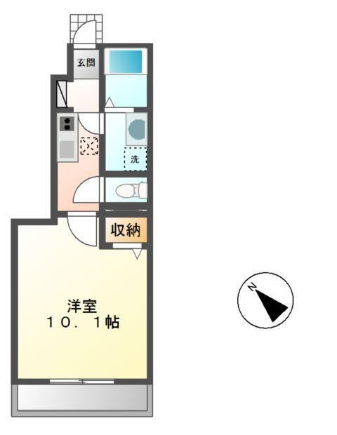 クローバー 間取り図画像