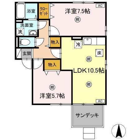  間取り図写真