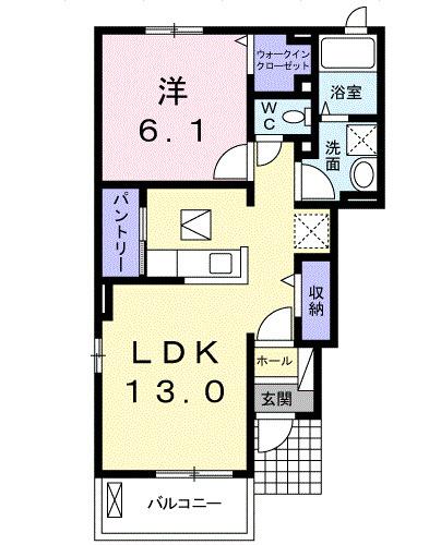シンパティーア　カーサ（101） 間取り図画像