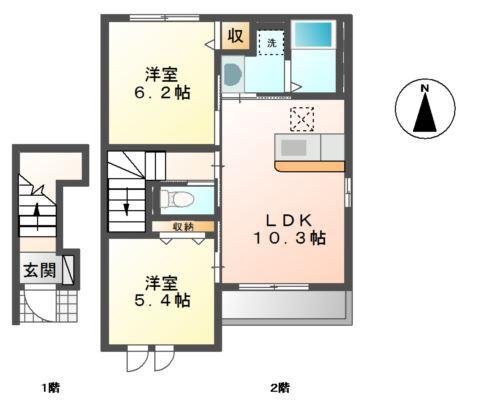  間取り図写真