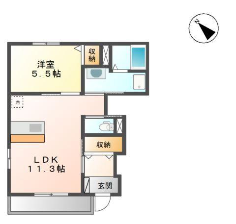 カナルⅡ 間取り図画像
