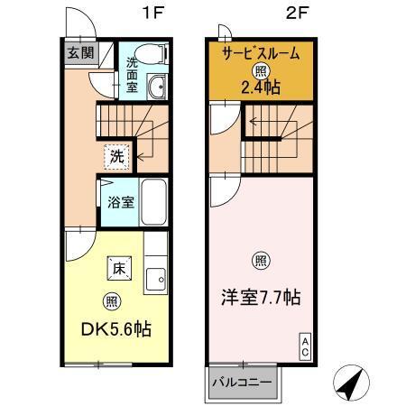  間取り図写真