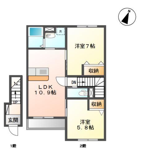  間取り図写真