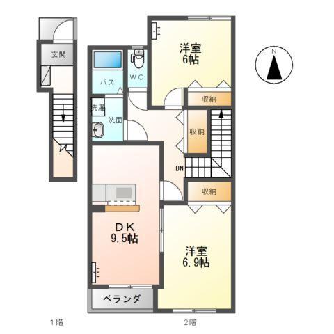  間取り図写真