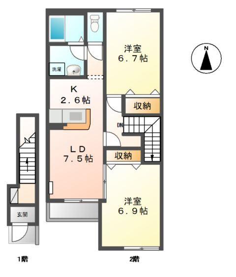  間取り図写真