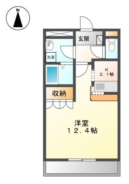 クレシアⅡ 間取り図画像