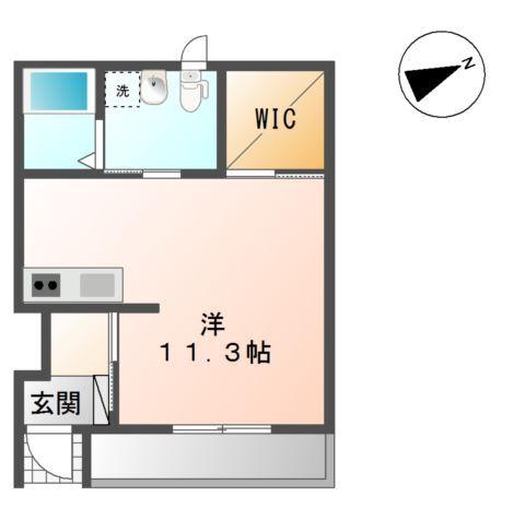 メルヴェーユ新橋Ｃ 間取り図画像