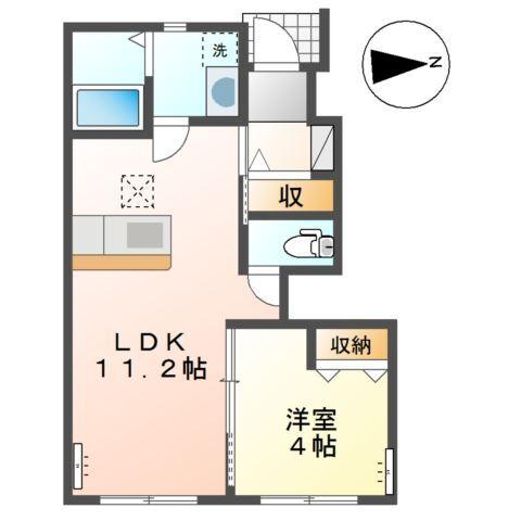 スターテラス大網 間取り図画像