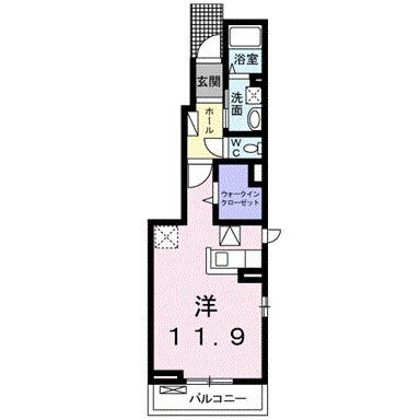 樹（101） 間取り図画像
