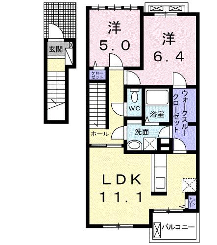 Ｍａｉｓｏｎ　Ｄｙｌｕｓ　Ⅰ（203） 間取り図画像