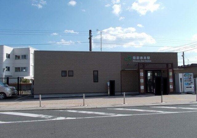 ＪＲ仙石線　陸前赤井駅：950m