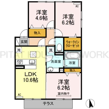  間取り図写真