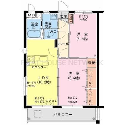 間取り図写真