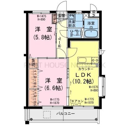  間取り図写真