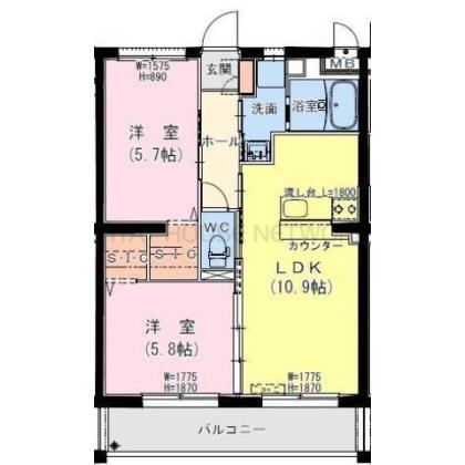  間取り図写真