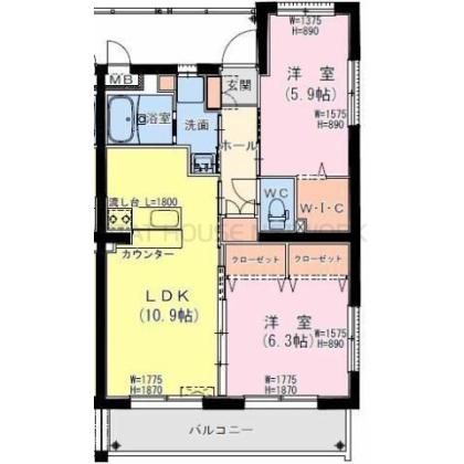  間取り図写真