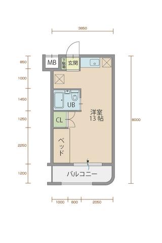  間取り図写真
