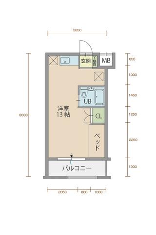  間取り図写真