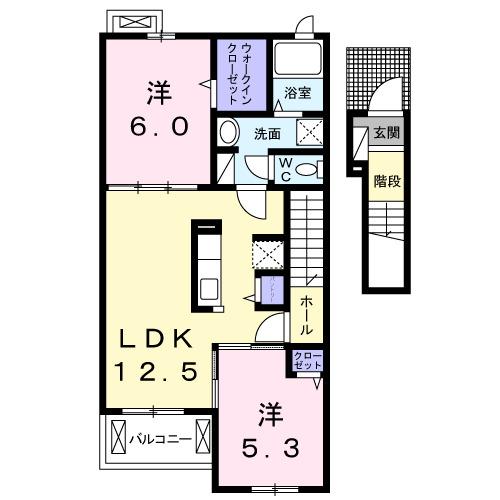 エテルノ・Ｂ（202） 間取り図画像