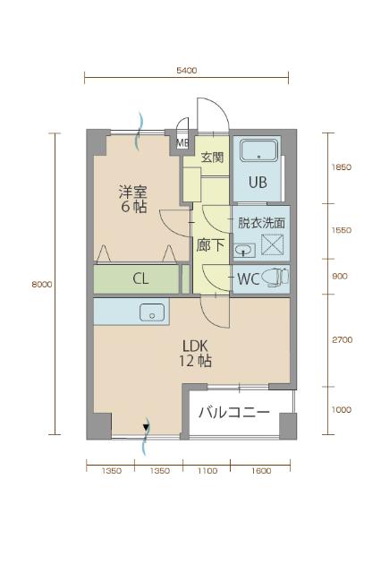 ウィステリア櫻小路（503） 間取り図画像