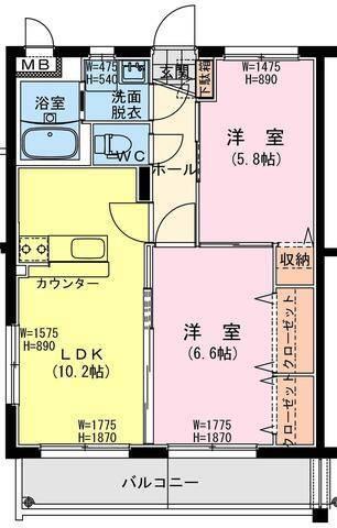  間取り図写真