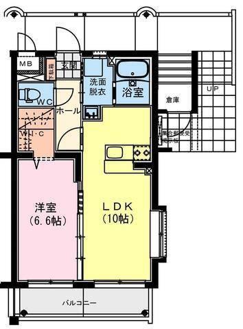 リシェス　ジュン（301） 間取り図画像