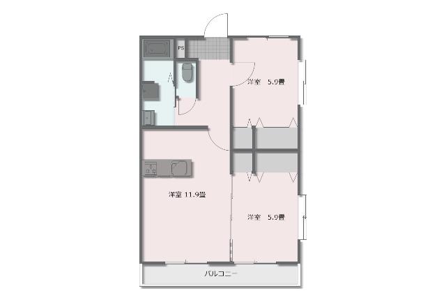  間取り図写真