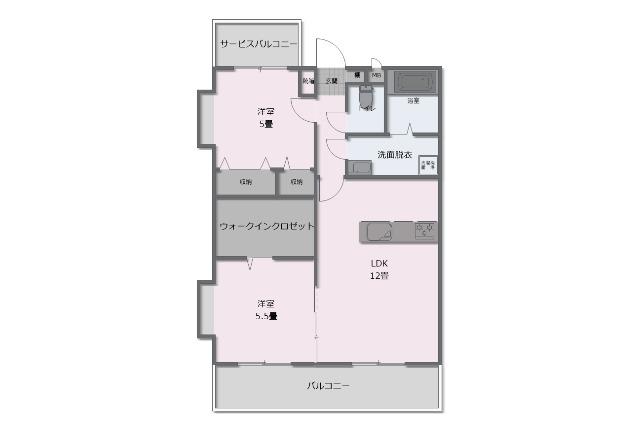  間取り図写真