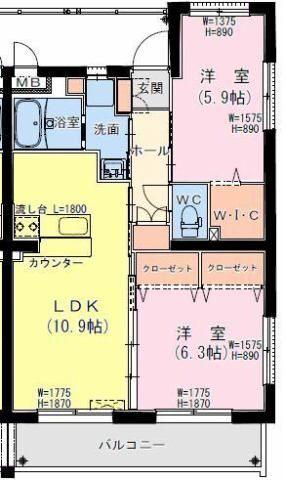  間取り図写真