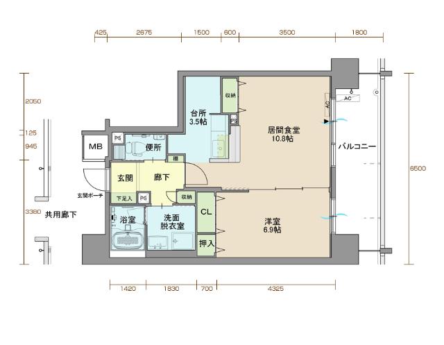  間取り図写真