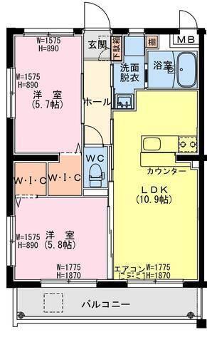  間取り図写真
