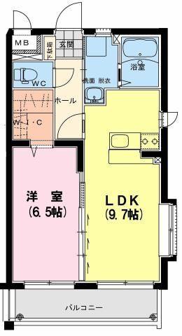 グラン キャスク（303） 間取り図画像
