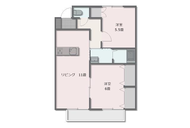 Petty Net伊形A棟（101） 間取り図画像