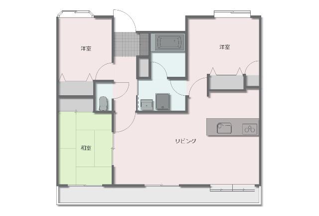  間取り図写真