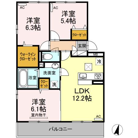  間取り図写真