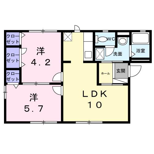 サンヴェールハイツ南（101） 間取り図画像