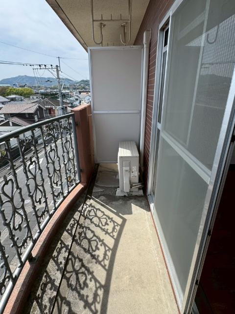 延岡市緑ケ丘アパート バルコニー